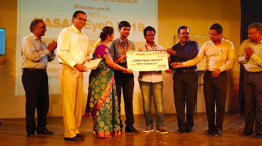 Vasan EyeQ interbranch quiz competition