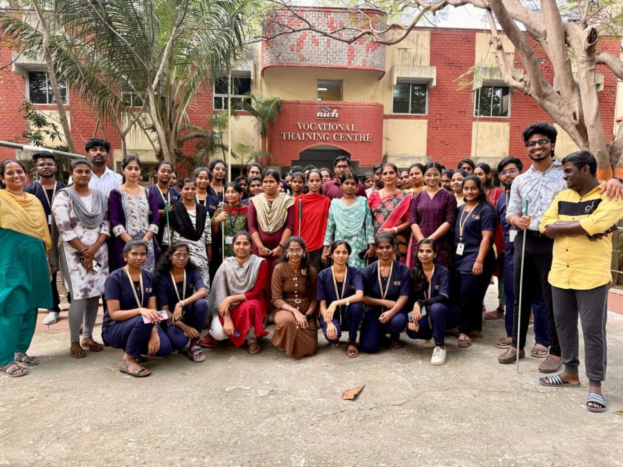 Visit to the National Institute for the Empowerment of Persons with Visual Disabilities