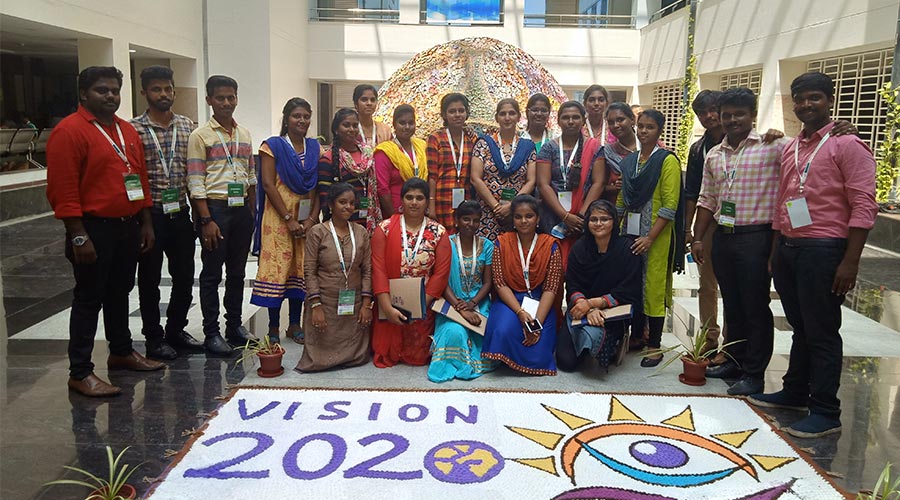 Students at the Vision 2020 event
